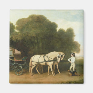 Aimant George Stubbs   A Phaeton with a Pair of Cream