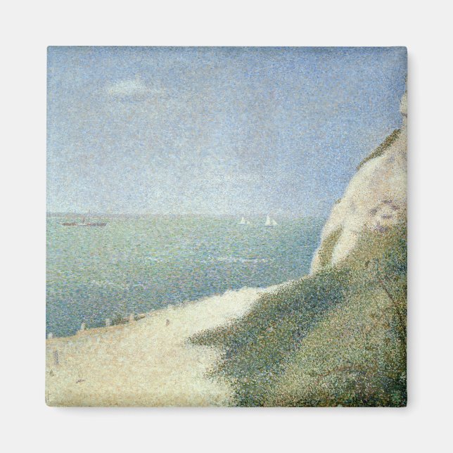 Aimant Georges Pierre Seurat | Plage à Bas Butin, Honfle (Devant)