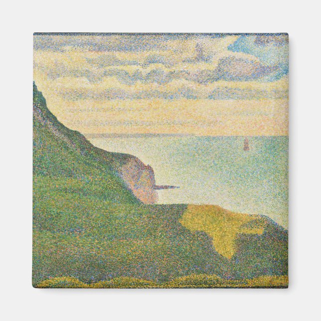 Aimant Georges Pierre Seurat | Seascape at Port-en-bessin (Devant)