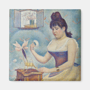 Aimant Georges Seurat - Jeune Femme Se Poussant