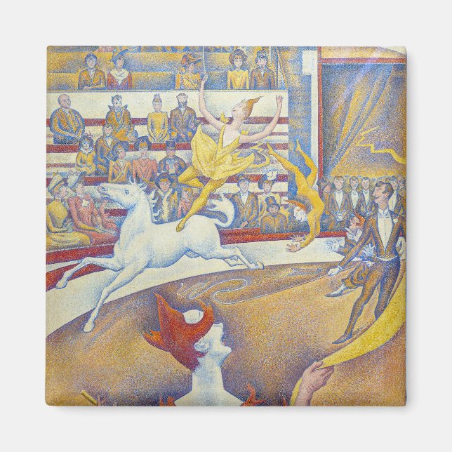 Aimant Georges Seurat - Le Cirque (Devant)