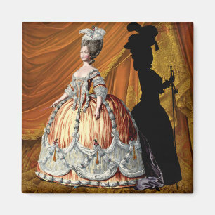 Aimant Georgian Lady - Orange