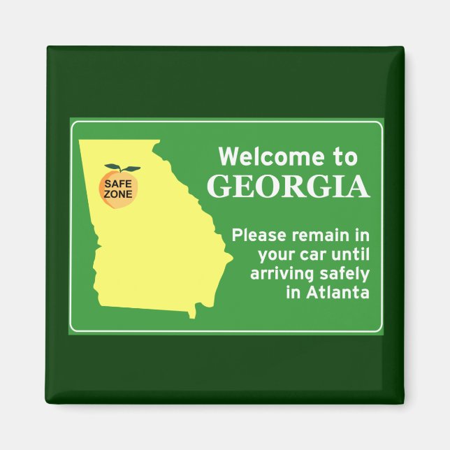 Aimant Géorgie (Devant)