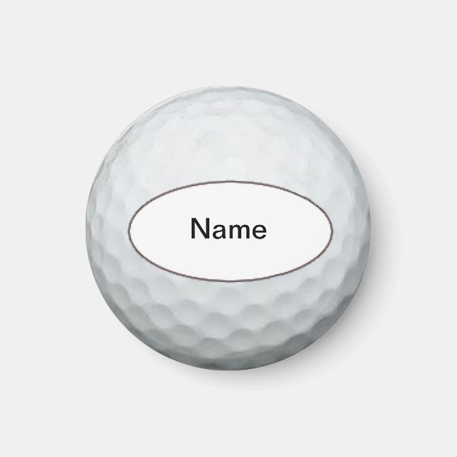 Aimant gepersonaliseerde golfbal (Devant)
