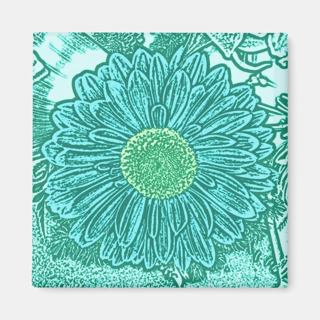 Aimant Gerbera Daisy (Devant)