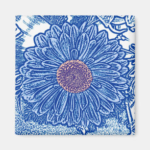 Aimant Gerbera Daisy Block