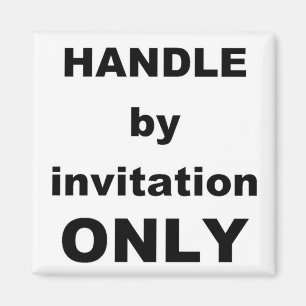 Aimant GÉRER sur invitation uniquement