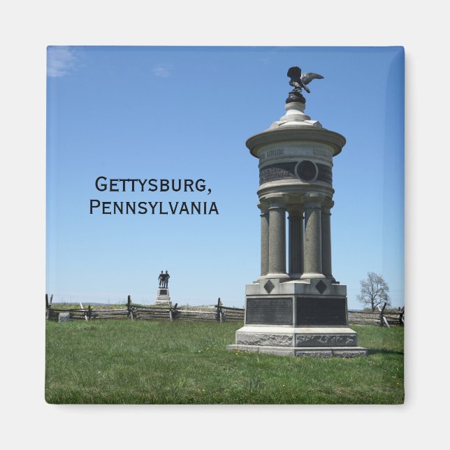 Aimant Gettysburg, Pennsylvanie (Devant)