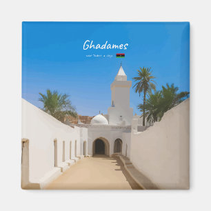 Aimant Ghadames, Libye - Mosquée Blanche