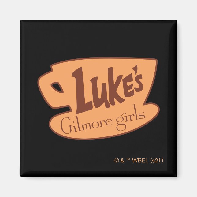 Aimant Gilmore Girls | Logo Luke's Diner (Devant)