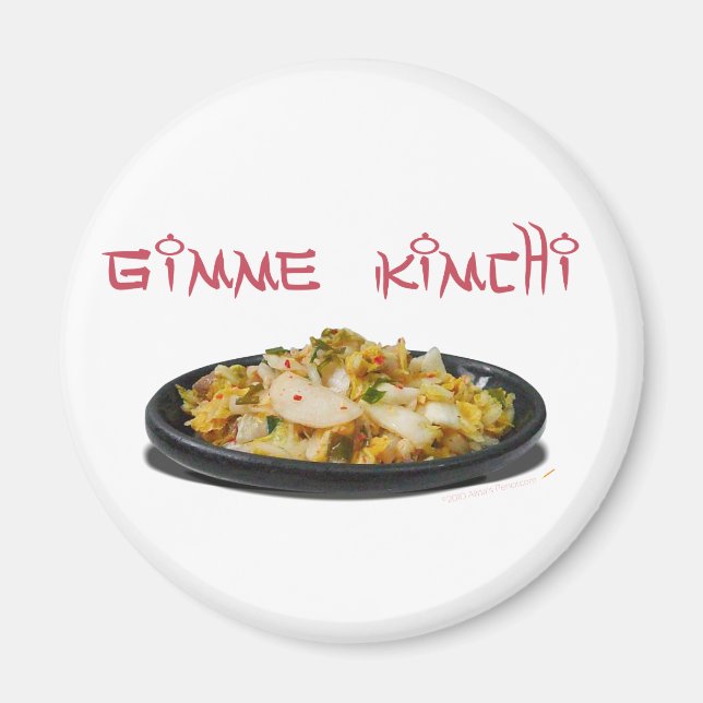 Aimant Gimme Kimchi Kimchi Amateurs (Devant)
