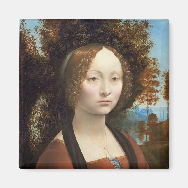 Aimant Ginevra de' Benci, c. 1474 - 78 (Devant)