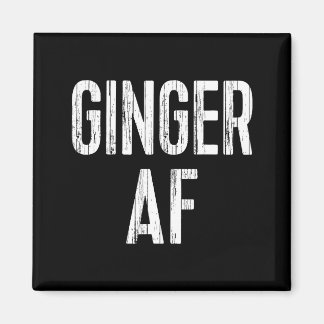 Aimant Ginger Af Shirt Irish Men Women St Patricks Day 