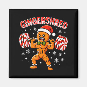 Aimant Gingershred Drôle Bonhomme en pain d'épices Gymnas