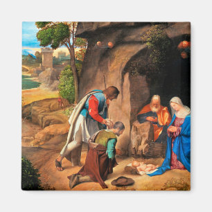 Aimant Giorgione - L'adoration des bergers