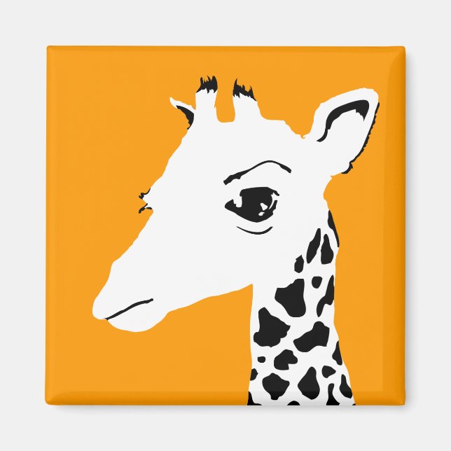Aimant girafe (Devant)