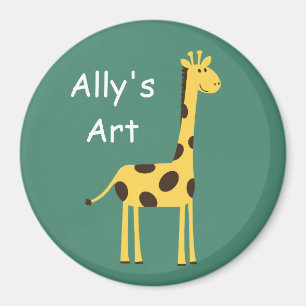 Aimant Girafe mignonne