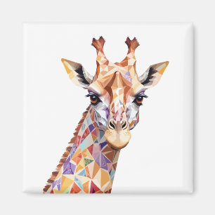 Aimant Giraffe Jouer adorable Amusant animal coloré Joie