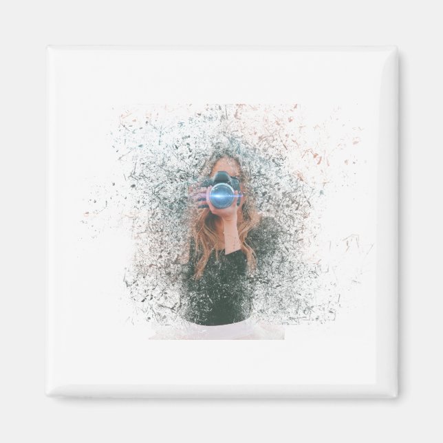 Aimant Girl Camera (Devant)