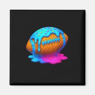 Aimant Glace Football Drip dégoulinante Garçons Cône gauf
