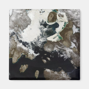 Aimant Glaces de mer et sédiments visibles au Nunavut, Ca
