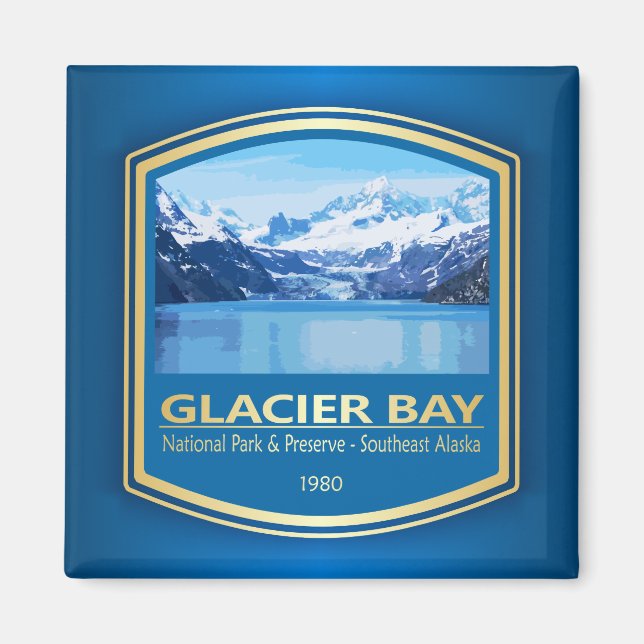 Aimant Glacier Bay NP (PF1) (Devant)