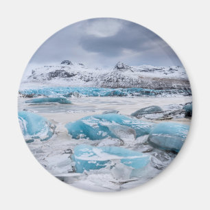 Aimant Glacier Ice paysage, Islande