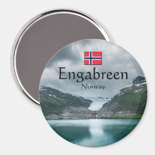 Aimant Glacier Svartien Norvège