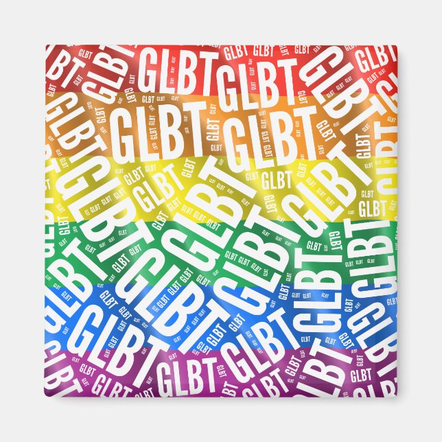 Aimant GLBT WORD MOTIF WHITE -.png (Devant)