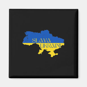 Aimant Gloire à l'Ukraine Slava Ukraïni Soutien à l'Ukrai