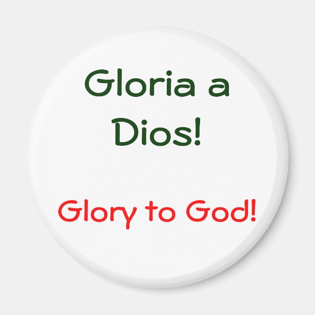 Aimant Gloria a Dios !, (Devant)