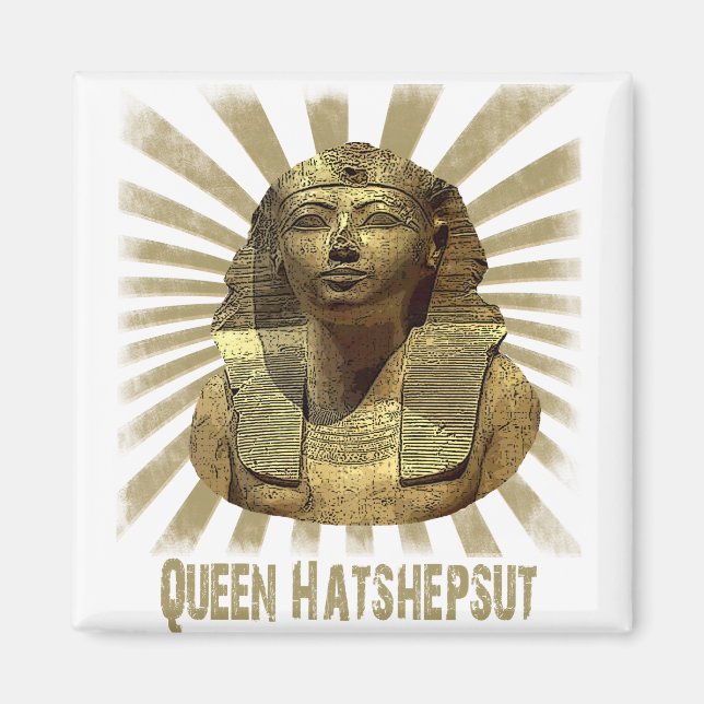 Aimant Glorieux pharaon Reine Hatshepsut Egypte ancienne (Devant)