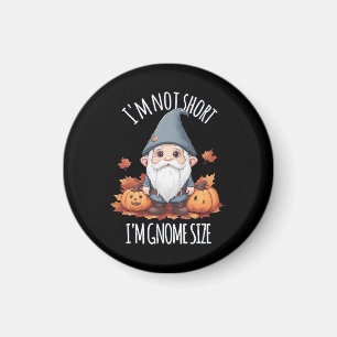 Aimant Gnome mignon fantaisiste en automne