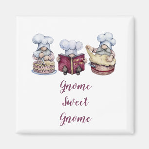 Aimant Gnome personnalisé Gnome doux Gnomes de boulangeri