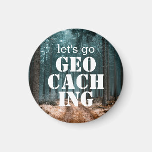 Aimant Go Geocaching Custom Trail Photo Don