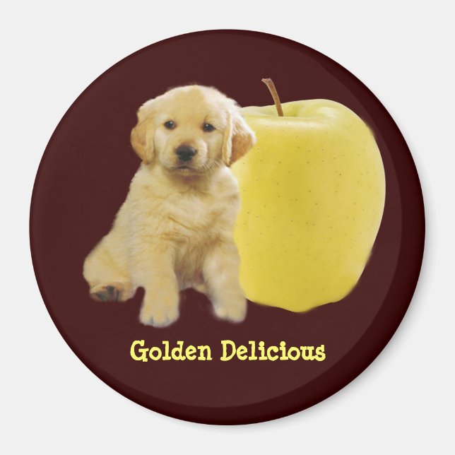 Aimant Golden Delicious (Devant)