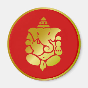 Aimant Golden Ganesha