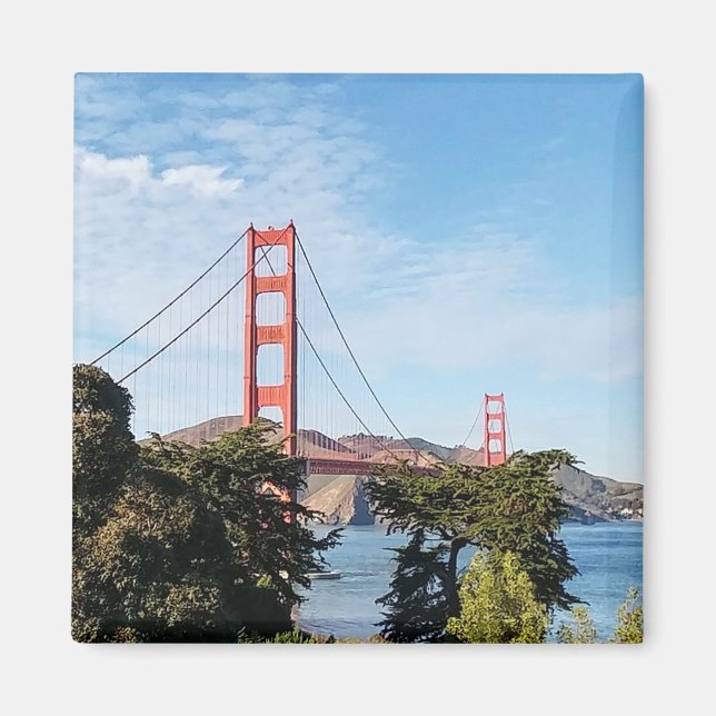 Aimant Golden Gate Bridge, Californie (Devant)