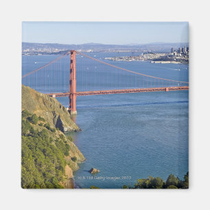 Aimant Golden Gate Bridge et San Francisco. 2