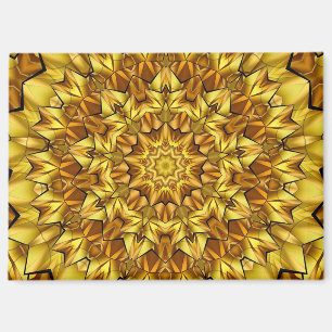 Aimant Golden Mandala Antique Abstract Design-63495