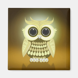 Aimant Golden Owl