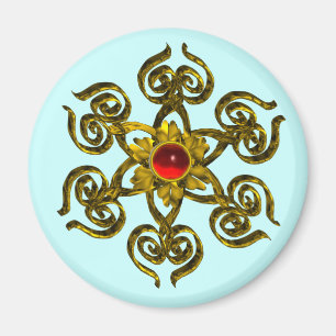 AIMANT GOLDEN ROSE RUBY