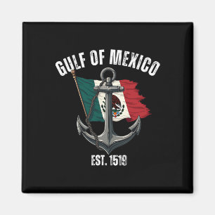 Aimant Golf Du Mexique Patriotique Pour Toujours 1519 El