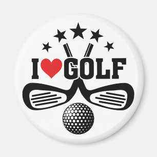 Aimant Golf - J'AIME LE GOLF