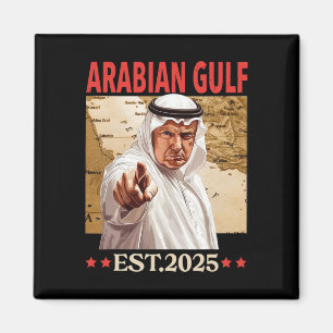 Aimant Golfe d'Arabie Rétro Arabe Golfe d'Arabie Amusant 