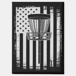 Aimant Golfe de disque USA Drapeau Golfeur Golf Sport Ama
