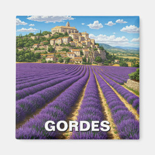 Aimant Gordes France Travel Lavender