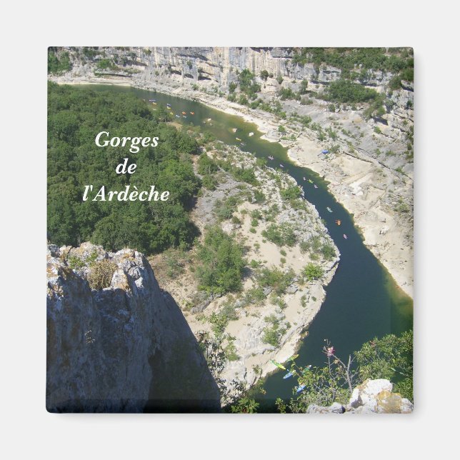 Aimant Gorges de l'Ard�che - (Devant)