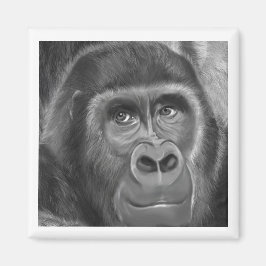 Aimant Gorilla sucking fingers Magnet2指しゃぶりのゴリラマグネット
