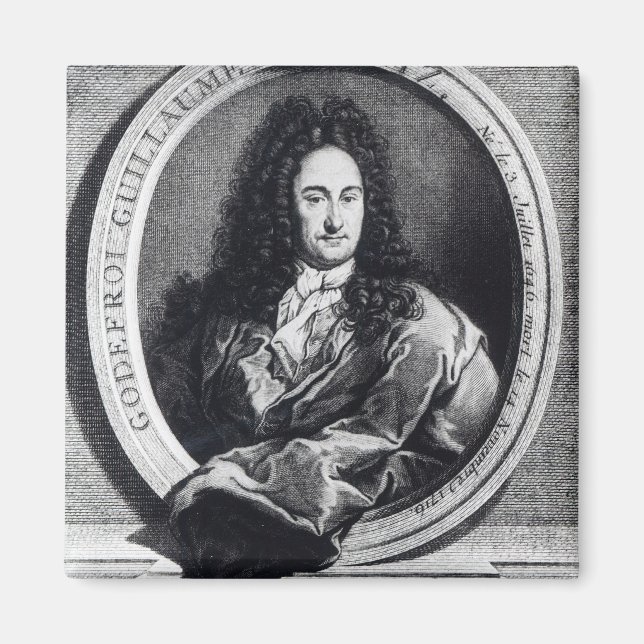 Aimant Gottfried Wilhelm Leibniz (Devant)